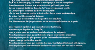 prière à santig du