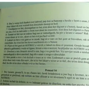 Bible en breton KOAD 21