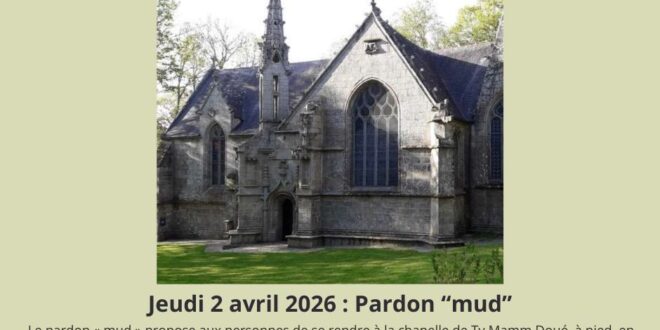 Pardon « mud » à la chapelle de Ty Mamm Doué : une démarche spirituelle en silence