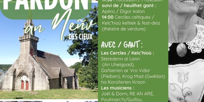 Le Pardon de Notre-Dame des Cieux revient à Huelgoat le 2 août 2026