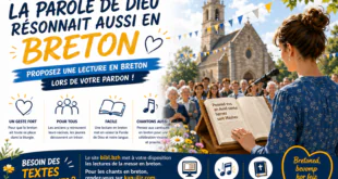 Et si, cette année, la Parole de Dieu résonnait aussi en breton lors de votre pardon ?