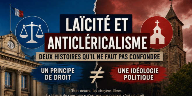 Laïcité et anticléricalisme : deux histoires qu&rsquo;il ne faut pas confondre