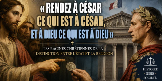 « Rendez à César ce qui est à César » : les racines chrétiennes de la distinction entre l&rsquo;État et la religion