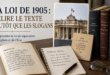 La loi de 1905 : relire le texte plutôt que les slogans