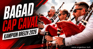 Championnat des bagadoù 2026 : Cap Caval remporte le Maout à Lorient (résultats)