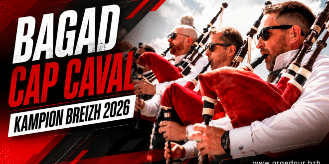 Championnat des bagadoù 2026 : Cap Caval remporte le Maout à Lorient (résultats)