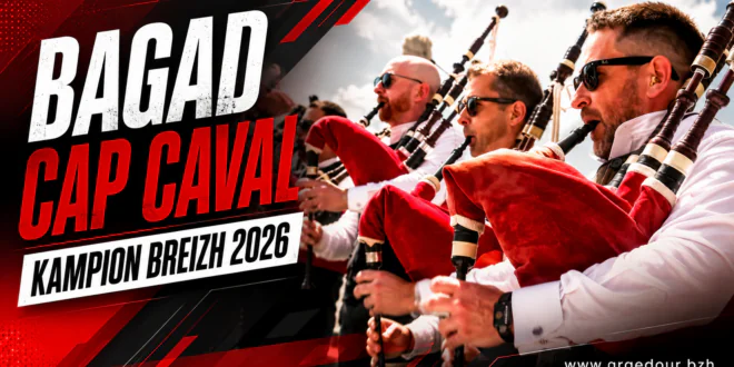 Championnat des bagadoù 2026 : Cap Caval remporte le Maout à Lorient (résultats)