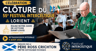 Lorient : la messe du 55e Festival Interceltique à revoir en vidéo