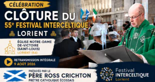 Lorient : la messe du 55e Festival Interceltique à revoir en vidéo