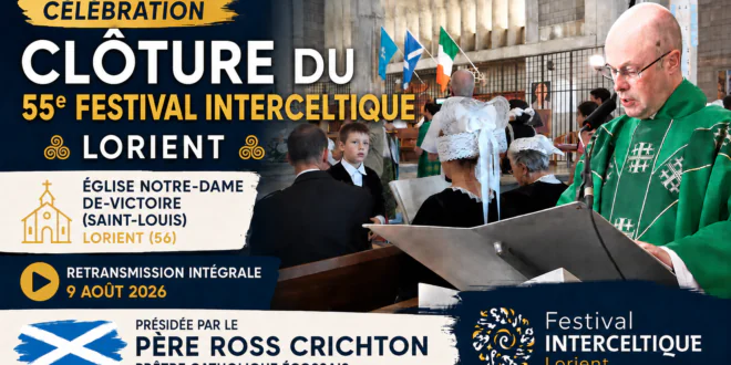 Lorient : la messe du 55e Festival Interceltique à revoir en vidéo