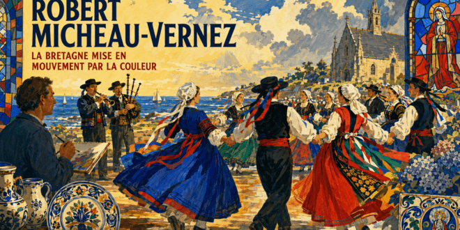 Robert Micheau-Vernez, la Bretagne mise en mouvement par la couleur