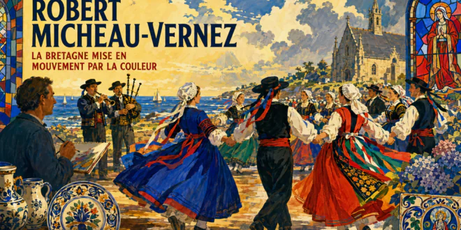 Robert Micheau-Vernez, la Bretagne mise en mouvement par la couleur